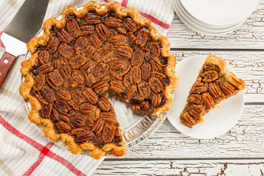 Pecan Pie Overhead